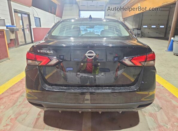 3N1CN8EV0SL866582 2025 NISSAN VERSA Black Widok z tyłu