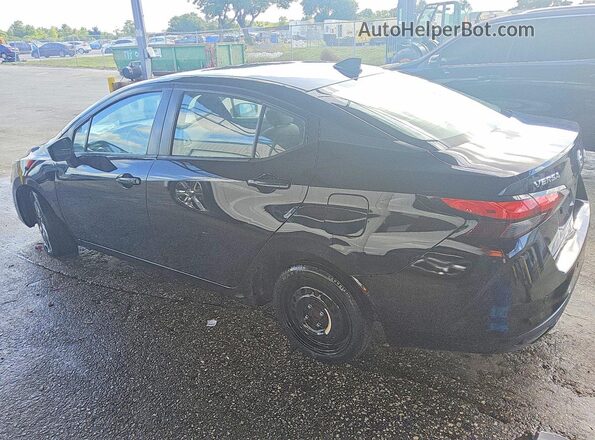 3N1CN8EV1LL865331 2020 NISSAN VERSA Black უკანა მარცხენა