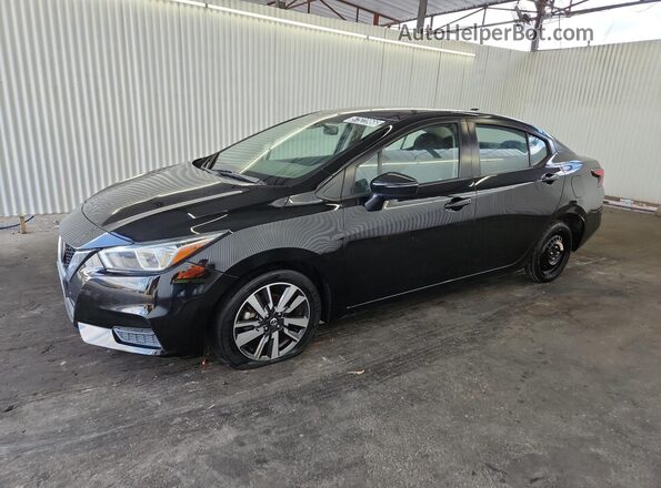 3N1CN8EV1LL865331 2020 NISSAN VERSA Black უკანა ხედი