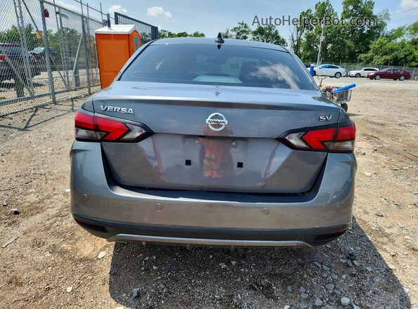 3N1CN8EV1ML857568 2021 NISSAN VERSA Gray Vista trasera