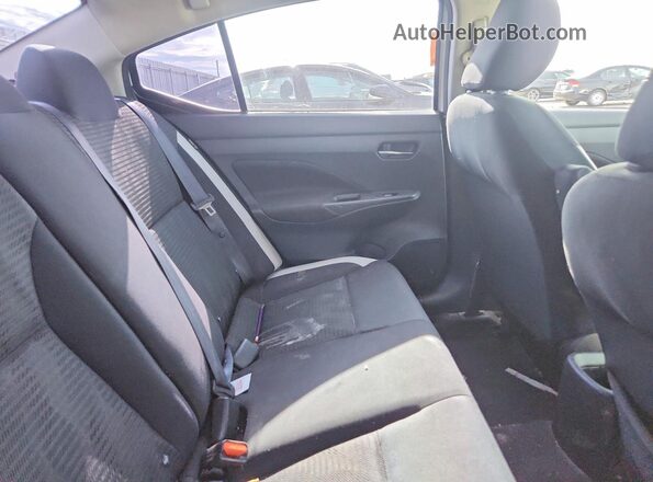 3N1CN8EV1ML876900 2021 NISSAN VERSA White Vista de los asientos traseros