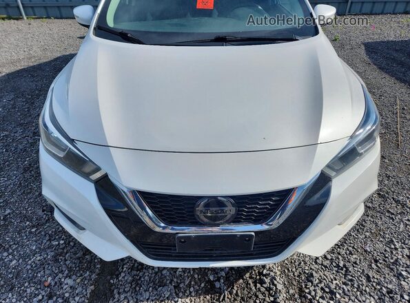 3N1CN8EV1ML876900 2021 NISSAN VERSA White Vista interior trasera