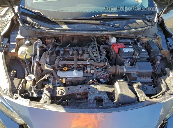 3N1CN8EV1ML894037 2021 NISSAN VERSA Gray Rear interior view