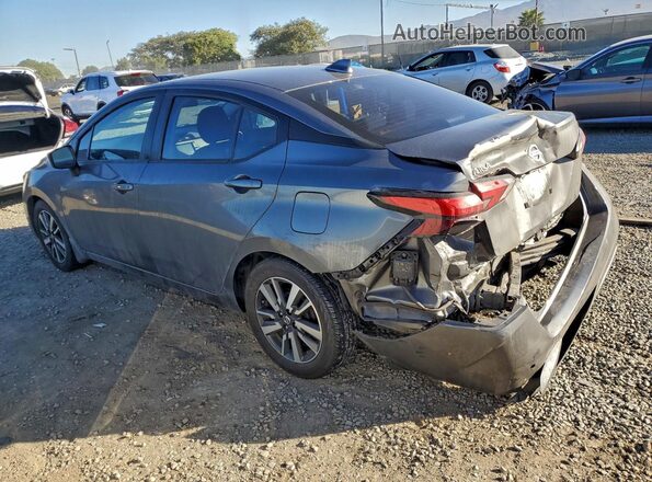 3N1CN8EV1ML894037 2021 NISSAN VERSA Gray Rear left