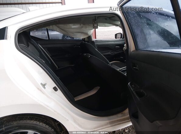 3N1CN8EV1ML921317 2021 NISSAN VERSA Белый Вид наклейки с VIN-кодом