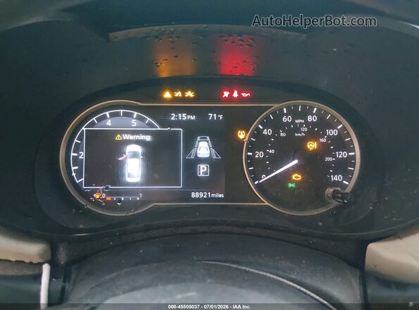 3N1CN8EV1ML921317 2021 NISSAN VERSA Белый Вид задних сидений