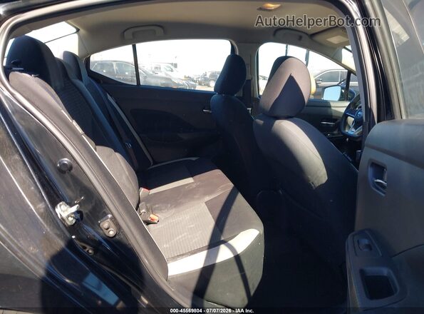 3N1CN8EV2ML833876 2021 NISSAN VERSA Черный Вид наклейки с VIN-кодом