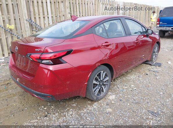 3N1CN8EV2ML849835 2021 NISSAN VERSA Red Tył prawy