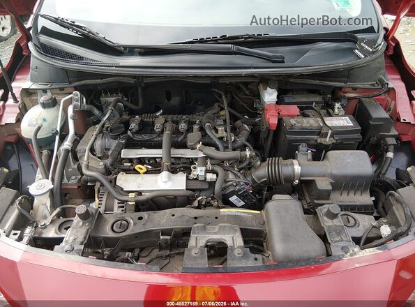 3N1CN8EV2ML849835 2021 NISSAN VERSA Red Widok z tyłu