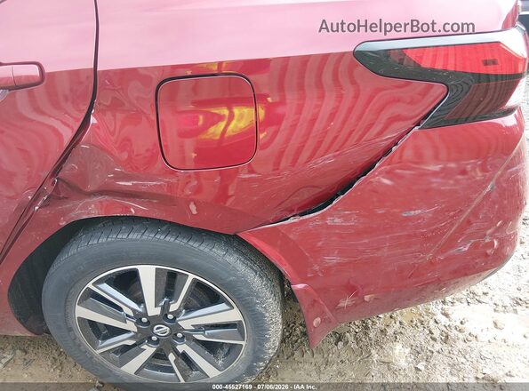 3N1CN8EV2ML849835 2021 NISSAN VERSA Red Widok z przodu