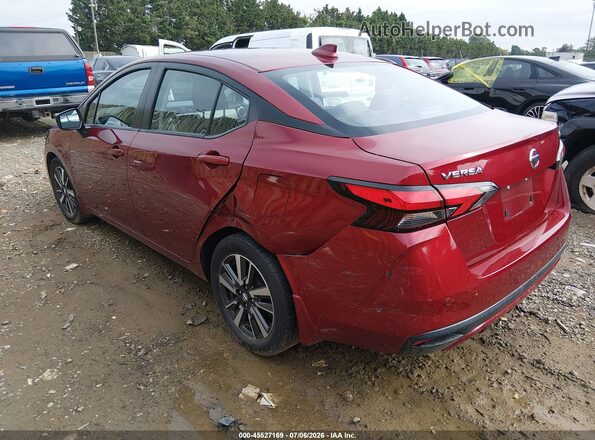 3N1CN8EV2ML849835 2021 NISSAN VERSA Red Tył lewy