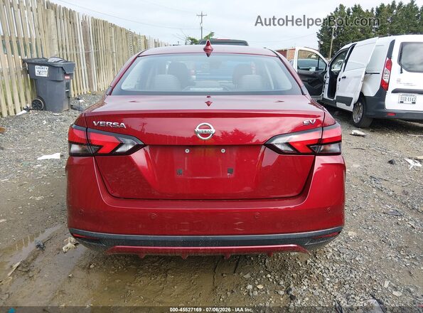 3N1CN8EV2ML849835 2021 NISSAN VERSA Red 