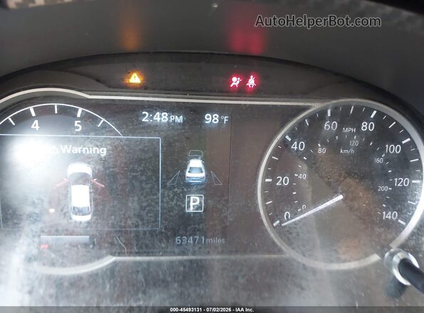 3N1CN8EV2ML875450 2021 NISSAN VERSA Black Rear seats view