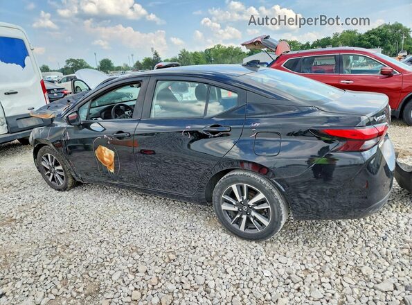 3N1CN8EV2ML913677 2021 NISSAN VERSA Black Задня ліва чверть