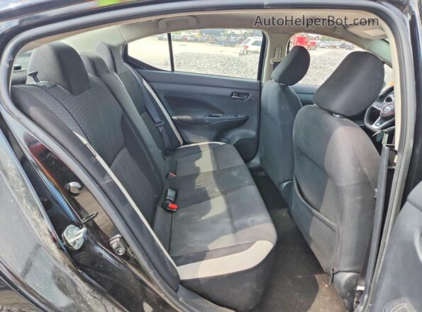 3N1CN8EV2ML913677 2021 NISSAN VERSA Black Вид задніх сидінь