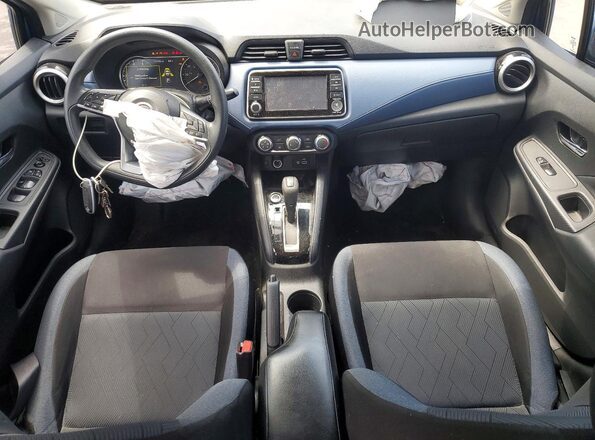 3N1CN8EV2PL830853 2023 NISSAN VERSA Blue Widok deski rozdzielczej