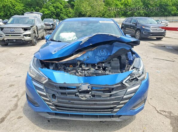 3N1CN8EV2PL830853 2023 NISSAN VERSA Blue Widok z przodu