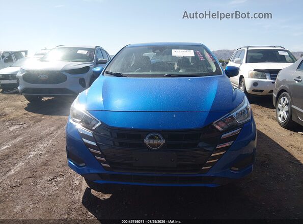 3N1CN8EV2RL907143 2024 NISSAN VERSA Blue Սալոնի հետևի տեսք