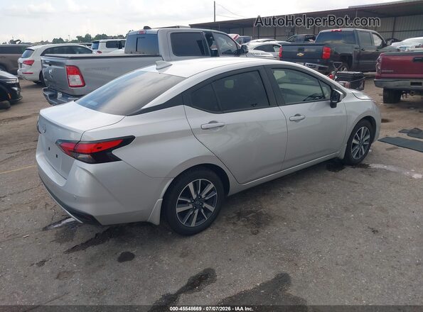 3N1CN8EV2SL849122 2025 NISSAN VERSA Silver Trasero derecho