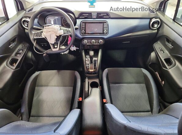 3N1CN8EV2SL865837 2025 NISSAN VERSA White Widok deski rozdzielczej