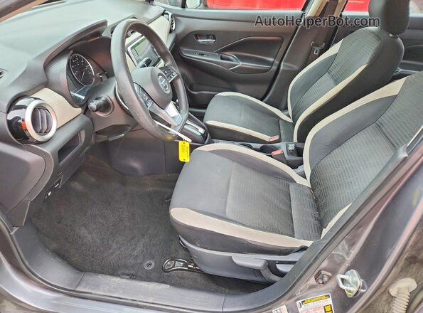 3N1CN8EV3LL867064 2020 NISSAN VERSA Gray Սալոնի դիմացի տեսք