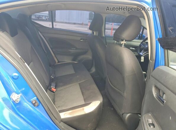 3N1CN8EV3ML825348 2021 NISSAN VERSA Синий Вид задних сидений