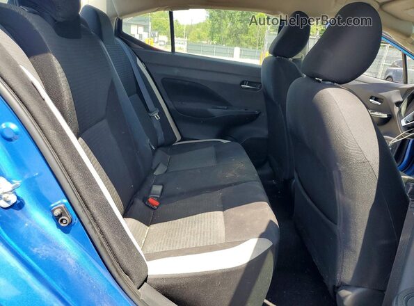 3N1CN8EV3ML851772 2021 NISSAN VERSA Синий Вид задних сидений