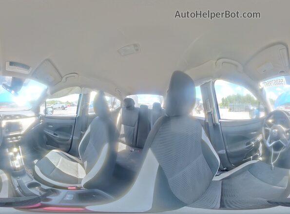 3N1CN8EV3ML851772 2021 NISSAN VERSA Синий Панорамный вид салона 360°