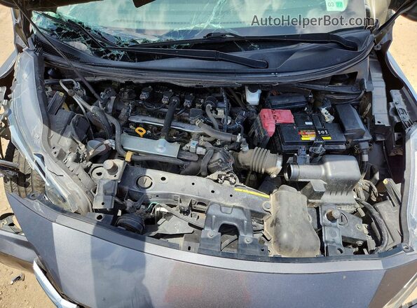 3N1CN8EV3ML890748 2021 NISSAN VERSA Gray Սալոնի հետևի տեսք