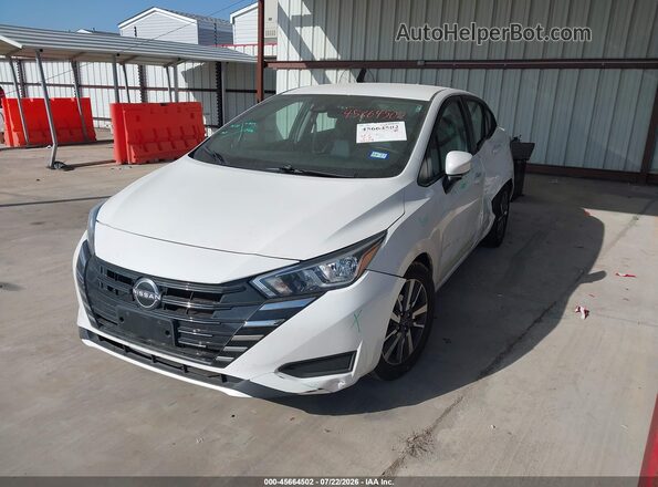 3N1CN8EV3PL837200 2023 NISSAN VERSA White Przód lewy