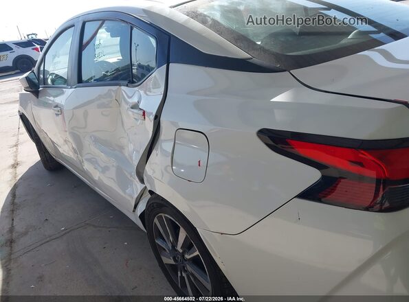 3N1CN8EV3PL837200 2023 NISSAN VERSA White Widok zestawu wskaźników