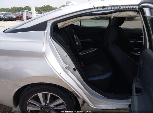 3N1CN8EV3PL862260 2023 NISSAN VERSA Серебряный Вид наклейки с VIN-кодом