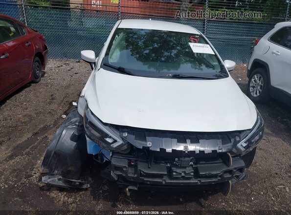 3N1CN8EV3SL837724 2025 NISSAN VERSA White Widok zestawu wskaźników