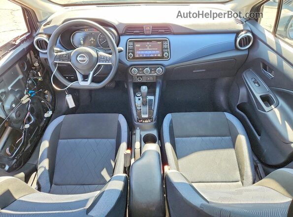 3N1CN8EV3SL841773 2025 NISSAN VERSA Gray Вид панелі приладів