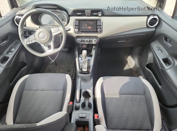 3N1CN8EV4LL875741 2020 NISSAN VERSA Black Widok deski rozdzielczej
