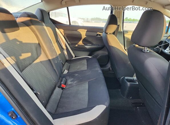 3N1CN8EV4ML808686 2021 NISSAN VERSA Blue Rear seats view