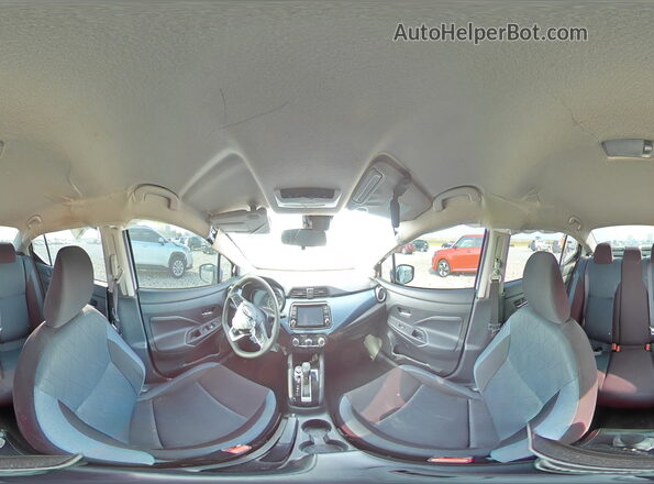 3N1CN8EV4SL819264 2025 NISSAN VERSA Blue VIN კოდის სტიკერის ხედი