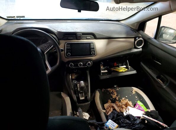 3N1CN8EV5LL841694 2020 NISSAN VERSA Gray Вид панелі приладів
