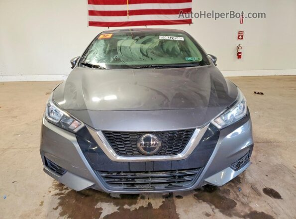 3N1CN8EV5LL841694 2020 NISSAN VERSA Gray Вид спереду