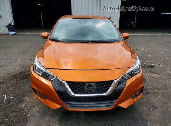 3N1CN8EV5LL901439 2020 NISSAN VERSA Оранжевый Вид спереди
