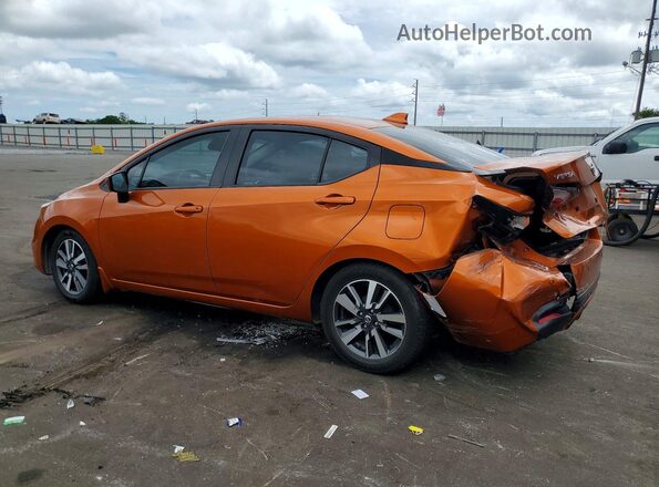 3N1CN8EV5LL901439 2020 NISSAN VERSA Оранжевый Задняя левая четверть