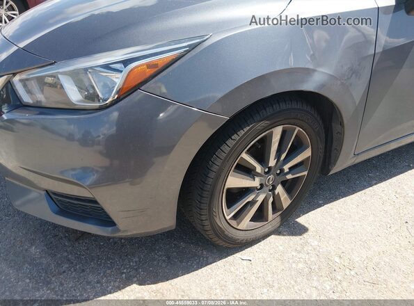 3N1CN8EV5ML861302 2021 NISSAN VERSA Gray 