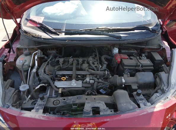 3N1CN8EV5ML904181 2021 NISSAN VERSA Красный Вид сзади