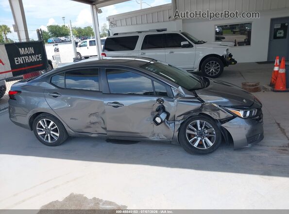 3N1CN8EV5PL862289 2023 NISSAN VERSA Gray Instrument cluster view