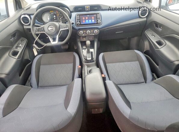 3N1CN8EV5SL895592 2025 NISSAN VERSA Blue Dashboard view
