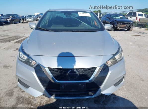 3N1CN8EV6LL807280 2020 NISSAN VERSA Silver Vista frontal