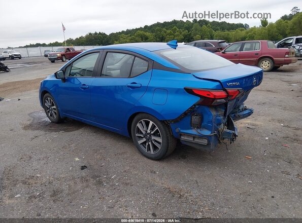 3N1CN8EV6LL844698 2020 NISSAN VERSA Blue Rear left