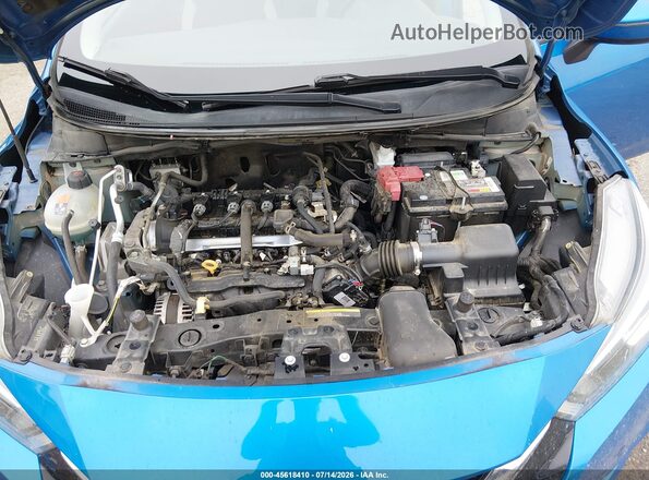 3N1CN8EV6LL844698 2020 NISSAN VERSA Blue Rear view