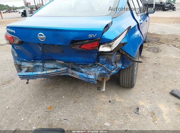 3N1CN8EV6LL844698 2020 NISSAN VERSA Blue Front view