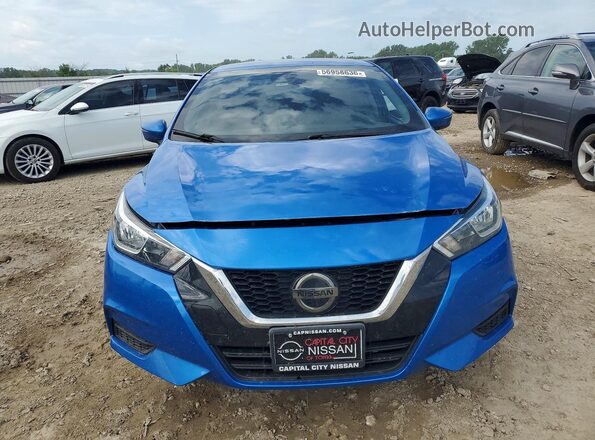3N1CN8EV6LL872727 2020 NISSAN VERSA Синий Вид спереди